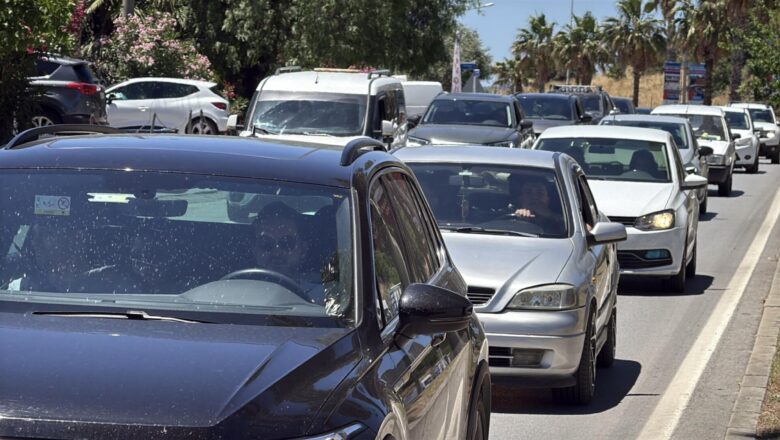 Bodrum Bayram Dönüşü Trafiği: 12 Saatte 10 Bin Araç Çıktı