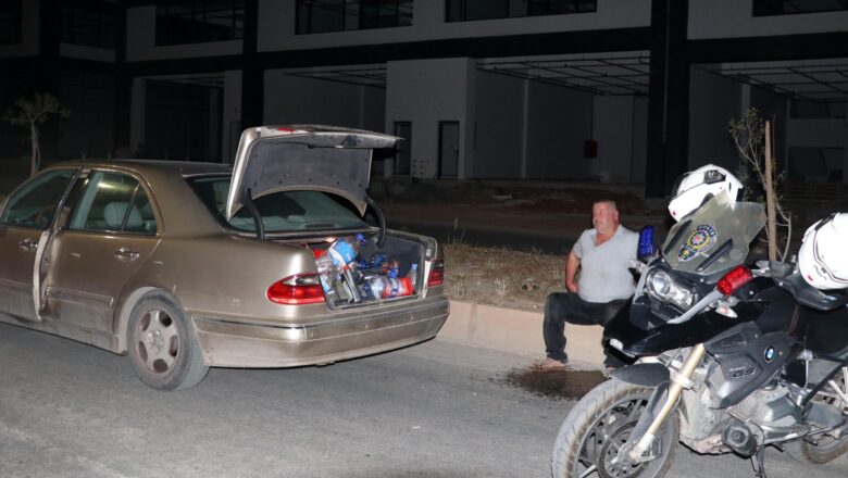 Antalya’da Polisten Kaçan Ehliyetsiz Sürücüye 43 Bin TL Ceza