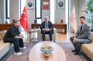 Kültür ve Turizm Bakanı Ersoy, Doğukan Manço ile Barış Manço Müzesi’ni Görüştü