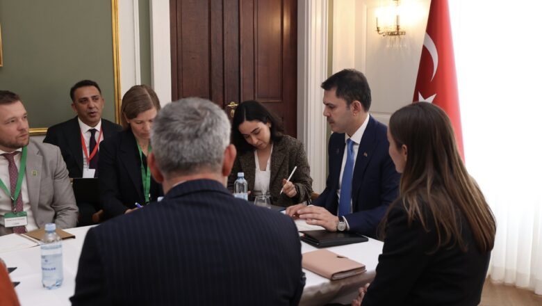 Bakan Kurum COP31 Yol Haritası İçin Kopenhag’da Kritik Temaslarda Bulundu