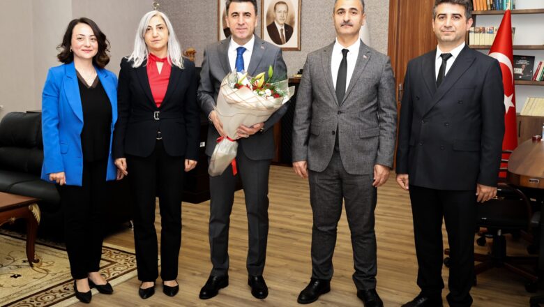  Tunceli Valisi Şefik Aygöl’e Sosyal Güvenlik Haftası Ziyareti