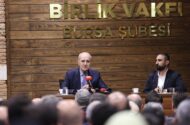 TBMM Başkanı Kurtulmuş Bursa’da Birlik Vakfı Cuma Meclisi Toplantısı’na Katıldı