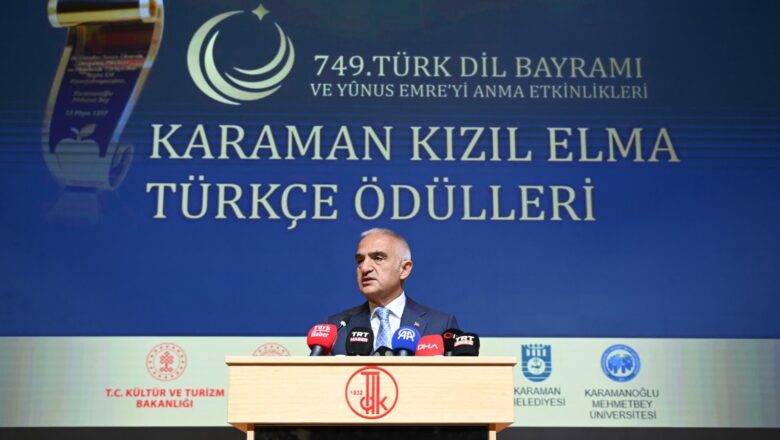  Bakan Ersoy’dan Türk Dil Bayramı Mesajı: “749 Yıllık İradenin İzindeyiz”
