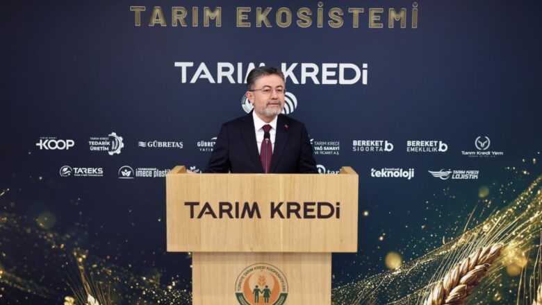  Bakan Yumaklı: “Tarım Kredi, Bereketin Yüzyılı Vizyonumuzun Stratejik Uygulayıcısıdır”