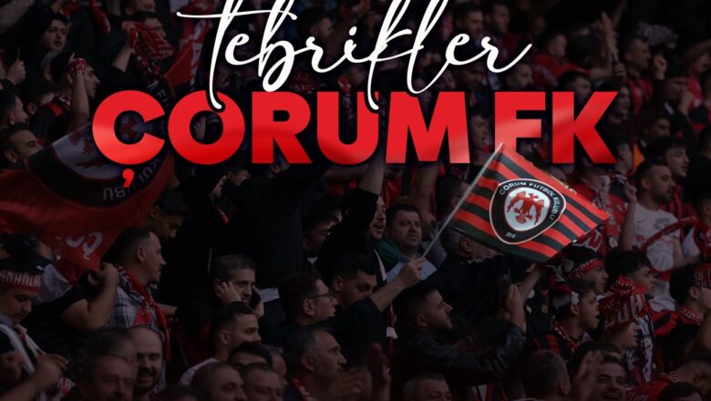  Cumhurbaşkanı Yardımcısı Cevdet Yılmaz’dan Süper Lig’e Yükselen Arca Çorum FK’ya Tebrik Mesajı