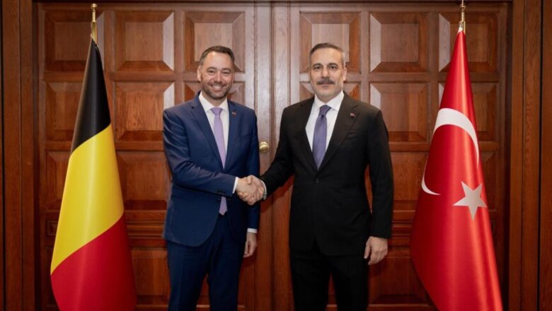  Dışişleri Bakanı Hakan Fidan, Belçikalı Mevkidaşı Maxime Prevot İle Ankara’da Bir Araya Geldi