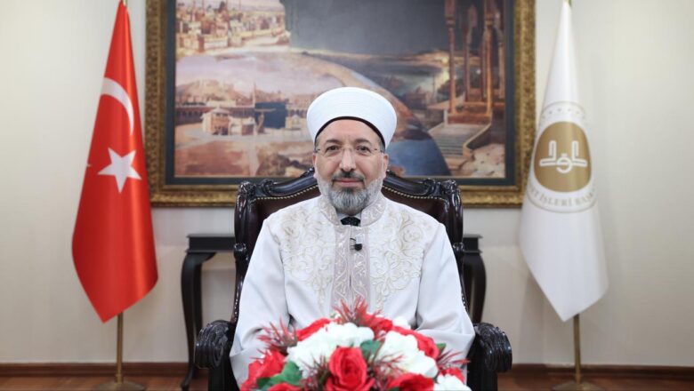  Diyanet İşleri Başkanı Arpaguş’tan Kurban Bayramı Mesajı