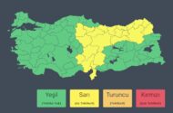 AFAD’dan Birçok İl İçin Kuvvetli Sağanak Ve Gök Gürültülü Yağış Uyarısı