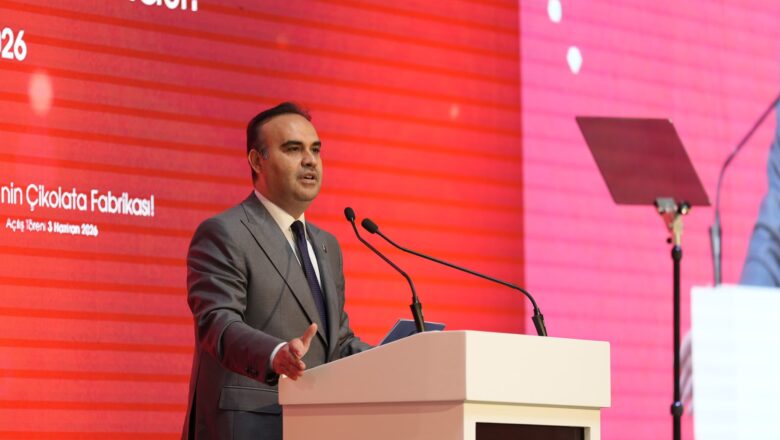  Sanayi ve Teknoloji Bakanı Mehmet Fatih Kacır Gaziantep’te Şölen Çikolata’nın Yeni Üretim Tesisini Açtı