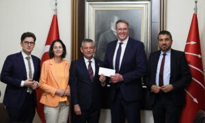 CHP Grup Başkanı Özgür Özel, Almanya Sosyal Demokrat Partisi Heyeti ile TBMM’de Bir Araya Geldi
