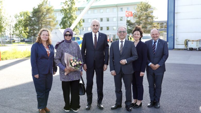  TBMM Başkanı Numan Kurtulmuş Resmi Temaslar İçin İsveç’te