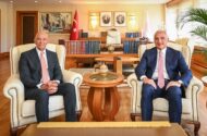 Kültür Ve Turizm Bakanı Ersoy ABD Büyükelçisi Barrack İle Bir Araya Geldi