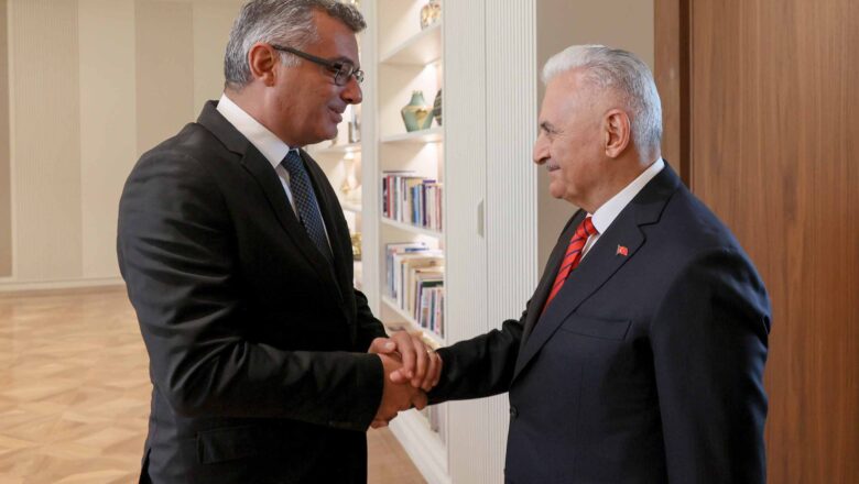  KKTC Cumhurbaşkanı Erhürman TDT Aksakallar Konseyi Başkanı Yıldırım’ı Kabul Etti