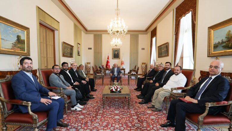 TBMM Başkanı Kurtulmuş, Bangsamoro Özerk Bölgesi Kurucu Başbakanı İbrahim İle Görüştü