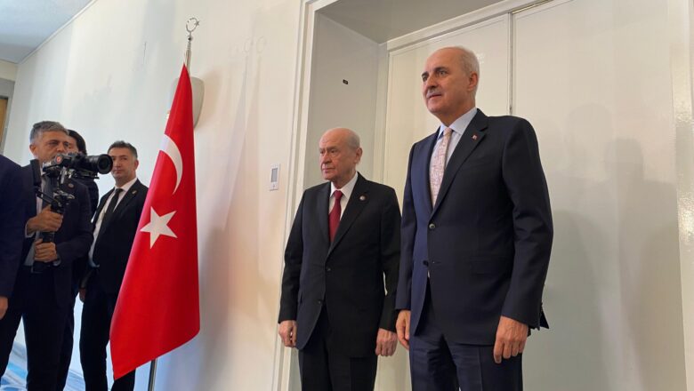 TBMM Başkanı Numan Kurtulmuş MHP Lideri Devlet Bahçeli ile Görüştü