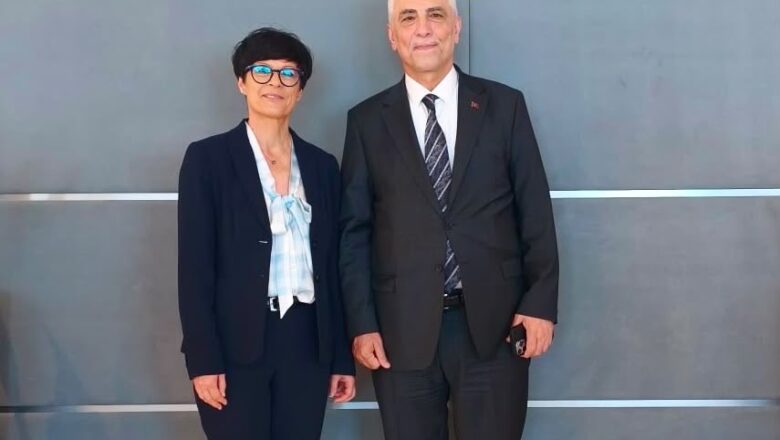 Ticaret Bakanı Bolat İle AB Komisyonu Üyesi Kos Brüksel’de Bir Araya Geldi