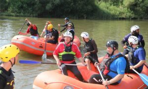 Vali Ziya Polat, Akyaka Kanyonu’ndaki Rafting Heyecanına Katıldı