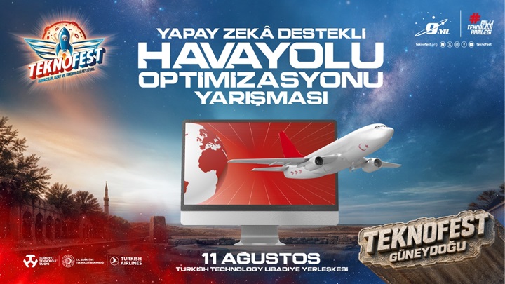  Teknofest Yapay Zeka Destekli Havayolu Optimizasyonu Yarışması’nda Final Heyecanı Başladı