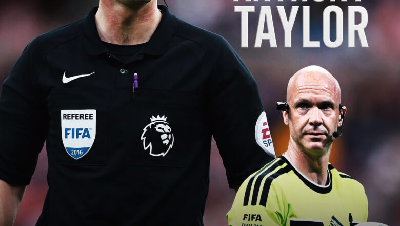 Eski İngiliz Hakem Anthony Taylor MHK Elit Hakem Direktörü Oldu
