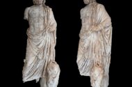 Aspendos’ta 1800 Yıllık Sağlık Tanrısı Asklepios Heykel Grubu Bulundu