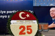 MHP Lideri Bahçeli’den AK Parti’nin 25. Kuruluş Yıl Dönümüne Özel Tebrik Çelengi