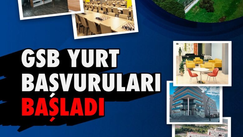  Bakan Bak Duyurdu: GSB Yurt Başvuruları Başladı