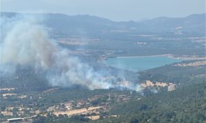 Çanakkale’de Kırsal Alandaki Yangın Ormana Sıçramadan Söndürüldü