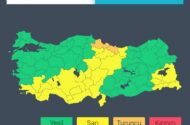 İçişleri Bakanlığı’ndan Çok Sayıda İl İçin Kuvvetli Sağanak Ve Fırtına Uyarısı