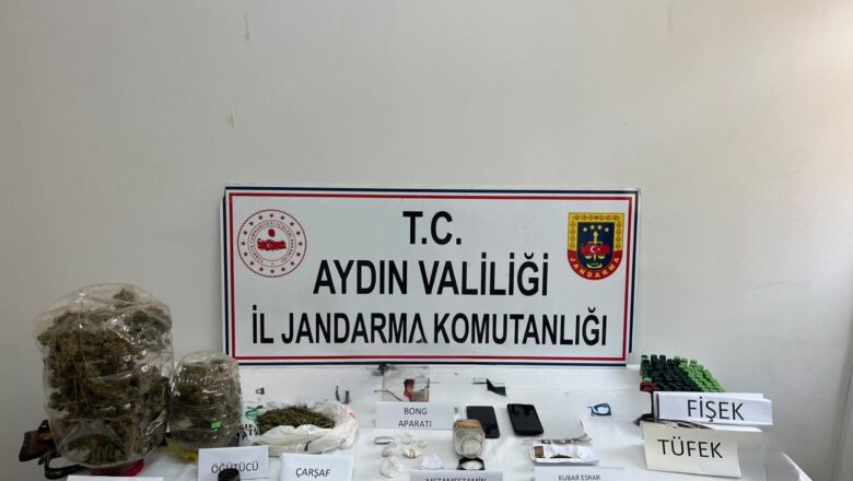  Kuşadası’nda Uyuşturucu Operasyonunda 4 Tutuklama