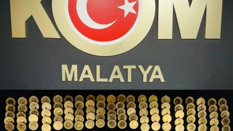  Malatya’da Altın Operasyonu: 9 Milyonluk Değeri Değiştirilmiş Altın Ele Geçirildi