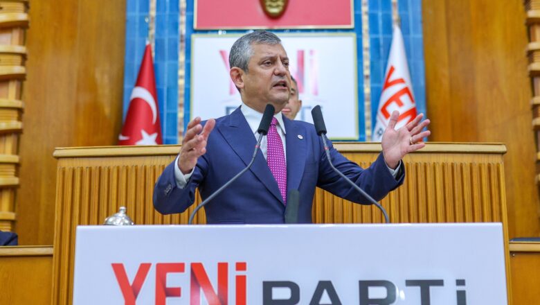 Yeni Parti Genel Başkanı Özgür Özel TBMM’de İlk Grup Toplantısında Konuştu
