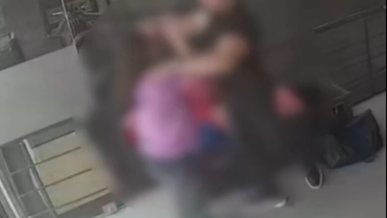  Mersin’de Spor Salonunda Kadına Şiddet Girişimi Kamerada