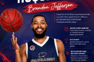 Kipaş İstiklal Basket, Brandon Jefferson Transferini Resmen Duyurdu