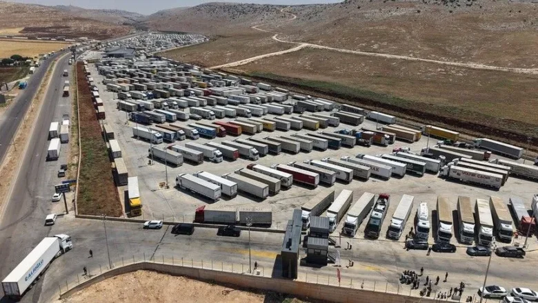  Cilvegözü Sınır Kapısı’nda 1200 Tır Kapasiteli Park Hizmete Açıldı