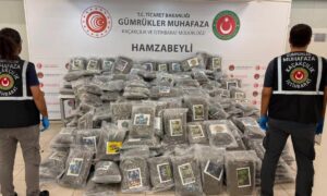 Hamzabeyli Sınır Kapısı’nda 287 Kilo Esrar Ele Geçirildi