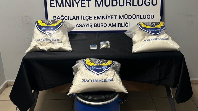  Bağcılar’da Uyuşturucu Operasyonu: 23 Kilo Ham Madde Ele Geçirildi