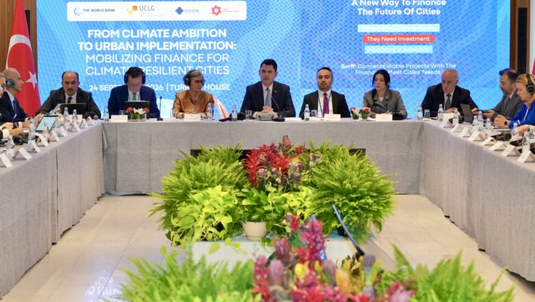 Bakan Kurum New York’ta SURFF Girişimini Başlattı