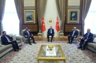 Cumhurbaşkanı Erdoğan, Irak Meclis Başkanı Halbusi İle Görüştü