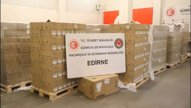 Kapıkule’de Kaçak Tıbbi Malzeme Operasyonu: Yaklaşık 10 Milyon Liralık Sevkiyat Engellendi
