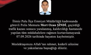 Elazığ’da Trafik Kazası Geçiren Polis Memuru Hayatını Kaybetti