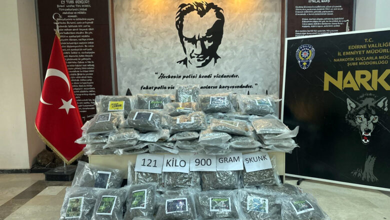 Hamzabeyli Sınır Kapısı’nda Büyük Uyuşturucu Operasyonu: 121 Kilo Skunk Ele Geçirildi