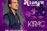 Yalova 3. Aronya Festivali Kıraç Konseriyle Renklenecek