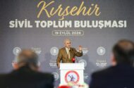 TBMM Başkanı Numan Kurtulmuş Kırşehir’de Sivil Toplum Temsilcileriyle Bir Araya Geldi