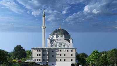  Kağıthane Nurtepe Merkez Camii’nin Temeli Dualarla Atıldı