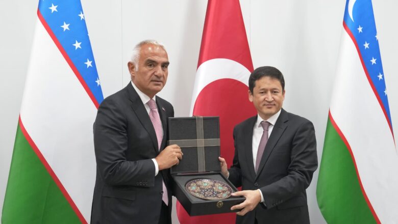 Bakan Ersoy Taşkent’te Kültür Ve Turizm Temaslarında Bulundu