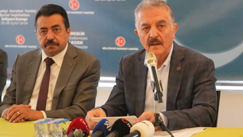  MHP Genel Sekreteri İsmet Büyükataman: Türkiye Küresel Bir Tehdit İle Karşı Karşıya