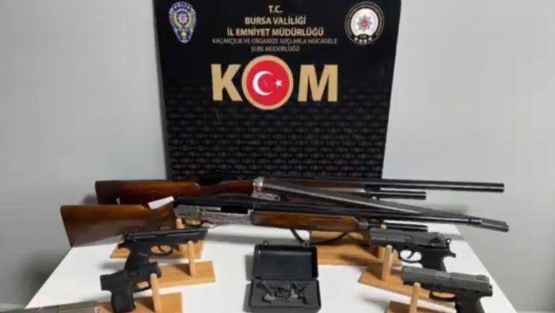 Bursa’da Suç Örgütlerine Yönelik Operasyon: 10 Gözaltı