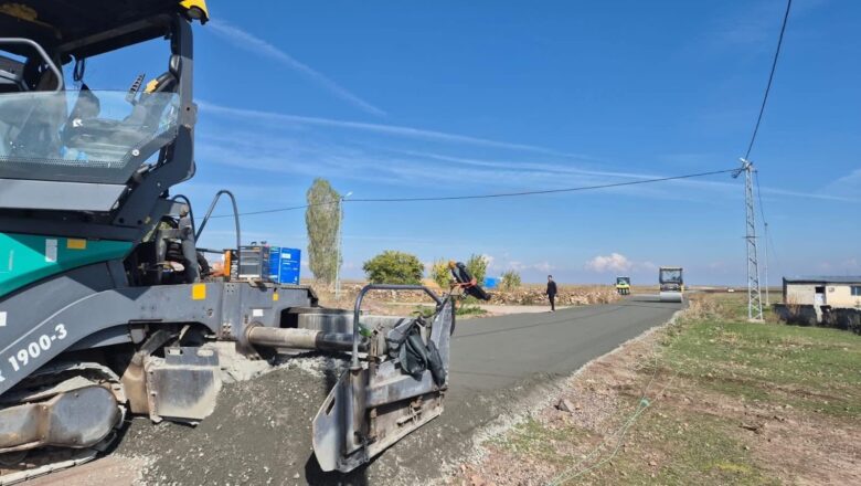 Kars’ta Büyükaküzüm Köyü’nün 4,8 Kilometrelik Beton Yol Projesi Tamamlandı