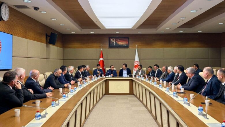 Kars Milletvekilleri Çalkın ve Alp, Kars TSO Yönetimini TBMM’de Ağırladı