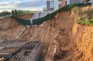 Pendik’te İnşaat Alanındaki Toprak Kayması Nedeniyle 9 Katlı Bina Tahliye Edildi